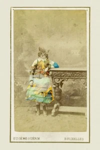 Jill von Philippe Debongnie Kunstdruck oder Leinwanddruck Größe wählbar menschliche Katze - Bild 1 von 1