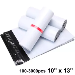 100-3000 Poly Mailers 10x13 Busta di spedizione autosigillante sacchetti di plastica premium - Foto 1 di 5