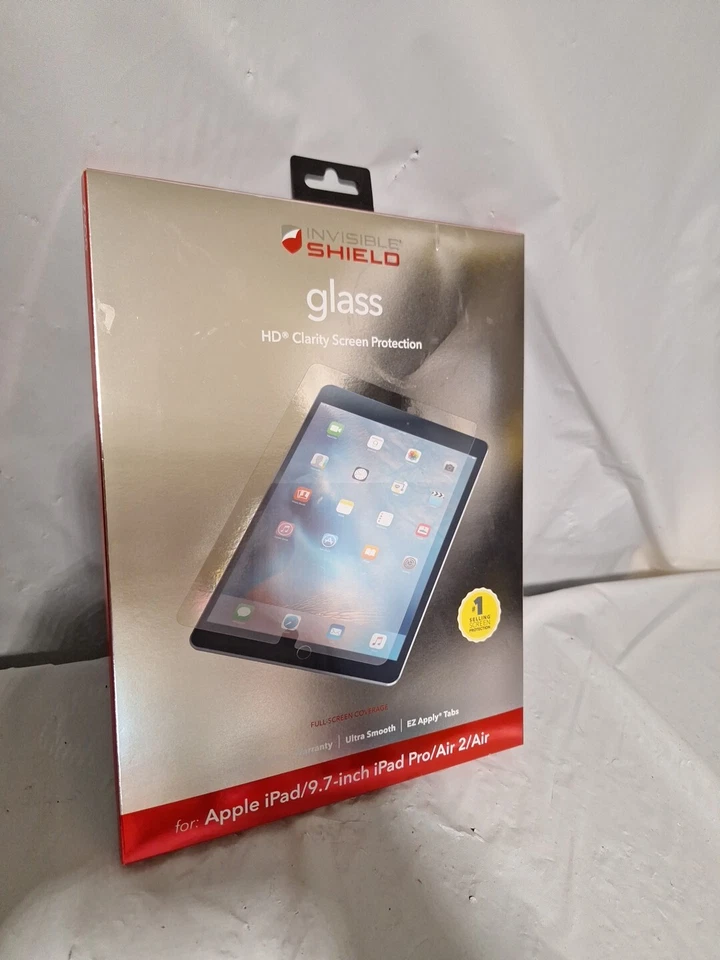 ZAGG  iPad Pro- iPad Air 2, Air InvisibleShield Glass Screen Protector 9.7 inch - Image 1 of 2
