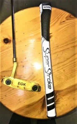 EGK CLASSIC PUTTER, SUPER STROKE WRIST LOCK GRIP, CHOOSE LENGTH - Image 1 of 4