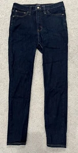 J Crew Women’s Dark Blue Denim High Rise Skinny Jeans Size 29 - Picture 1 of 4