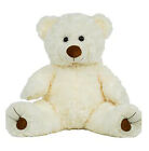 Cuddly Soft 16 inch White Twist Bear...We stuff 'em...you love 'em! - Bear Facto