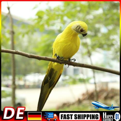 occasitop Künstliche Papageien aus Schaumstoff, Kunstpflanze, Vogelmodell, Garte
