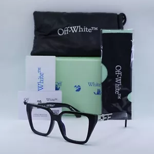 Off-White OERJ029 STYLE 29 1000 Black/Clear Blue Light Block 54mm Eyeglasses ... - Picture 1 of 6