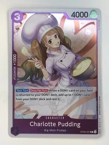 Charlotte Pudding Foil OP08-067 Rare One Piece Two Legends Near Mint - Picture 1 of 2