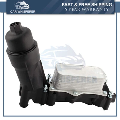 Engine Oil Cooler Filter Housing Adapter Without sensors For Jeep Grand Cherokee - Image 1 of 4