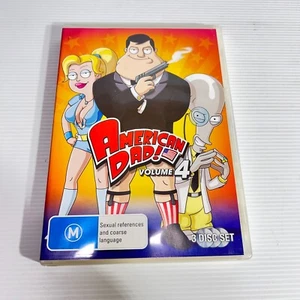 American Dad : Season 4 DVD 3-Disc set VGC + Free Postage - Picture 1 of 4
