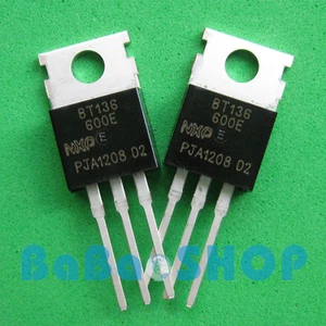 10pcs NXP BT136-600E BT136 Triacs sensitive gate 600V Brand New TO-220 - Picture 1 of 2