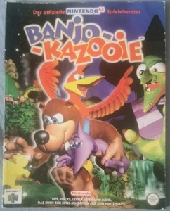 Banjo Kazooie Lösungsbuch Spieleberater Original N64 Offiziell - Bild 1 von 3