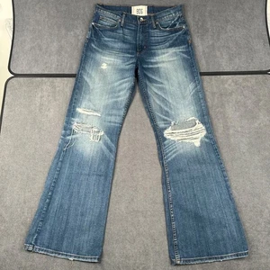 Jeans BDG para mujer 30/32 lavado claro vaquero dobladillo rasgado desgastado - Imagen 1 de 13