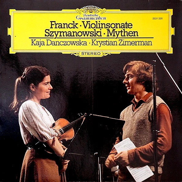 FRANCK "SONATA FOR VIOLIN AND PIANO" (DANCZOWSKA) PREMIUM USED LP (NM/EX) - Image 1 of 1