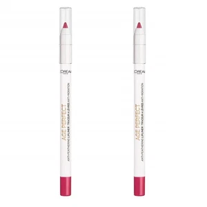 Pack of 2 L'Oreal Paris Age Perfect Anti-Feathering Lip Liner, Splendid Plum 40 - Picture 1 of 5