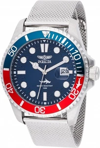 Reloj Invicta 47175 Pro Diver de cuarzo multifunción esfera azul correa de malla para hombre - Imagen 1 de 4