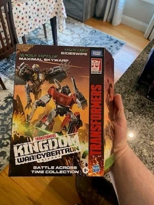 NISB Transformers Maximal Skywarp & Sideswipe War for Cybertron Kingdom - Picture 1 of 2