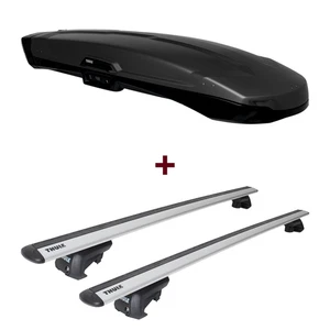 Dachbox Thule Vector Alpine + Dachträger für Mitsubishi Space Runner N1/N2 top - Bild 1 von 12