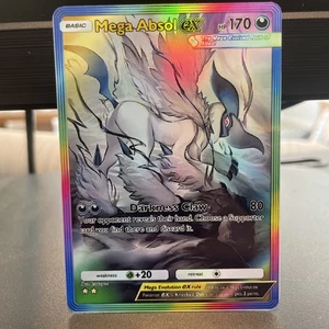 Fan Art Pokemon TCG Pocket Mega Absol EX Holo SIR | Mega Rising - Picture 1 of 3