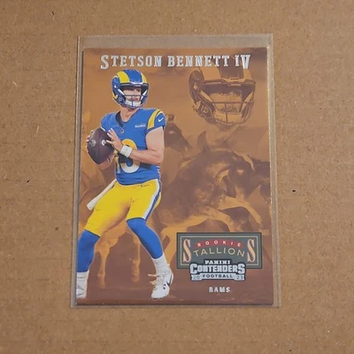 2023 Panini Contenders Rookie Stallions Bronze #4 Stetson Bennett IV RC - Image 1 of 2