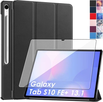 Schutzhülle + 9H Panzerfolie Glas für Samsung Galaxy Tab S10 FE Plus 13.1 -3 - Bild 1 von 4