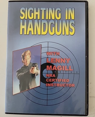 Sighting in Handguns with Lenny Magill (DVD, 1995) - Image 1 of 2