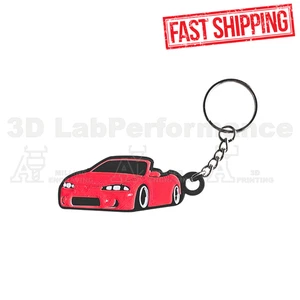 Red Keychain for Mitsubishi Eclipse 2G Spyder - Foto 1 di 2