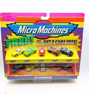 Micro Machines, #8 Camaros W/Bonus Cars Collection, Galoob, 1998 - Picture 1 of 9