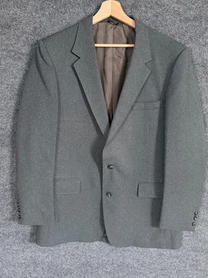 Vintage Sears The Comfort Suit Blazer Mens Extra Large Gray Two Button 90s - Image 1 of 4