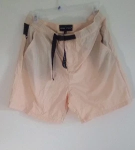 Edgar & Ash Swimwear Lt Orange Swim Trunks Nylon Orange Swim Shorts X Large NEW! - Picture 1 of 3