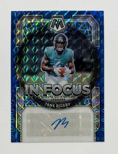 2023 Panini Mosaic Tank Bigsby In Focus Blue Mosaic Auto /99 Rookie RC Autograph - Picture 1 of 2