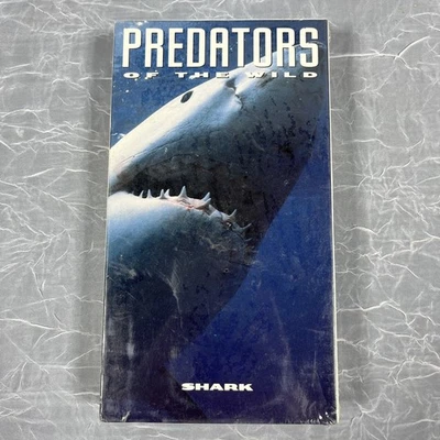 Predators of the Wild Shark VHS 1992 Documentary Original Release Time-Life - Image 1 of 2
