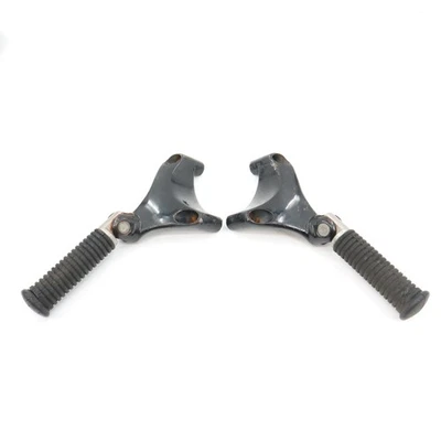 04-08 Harley Davidson Sportster 883 Xl883 Juego de estriberas traseras de pasajero par D31 Foto 1 de 4