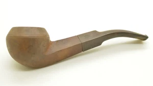 Vintage Estate Tabakpfeife Gold Star Bent Rhodesian Pot Bent Stem 584S - Bild 1 von 10