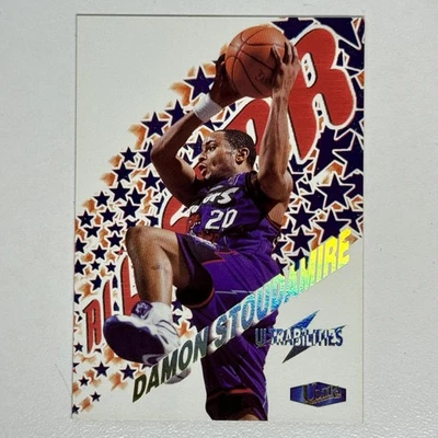 Fleer Ultra #16 AS 1997-98 Damon Stoudamire Ultrabilities - All-Stars Raptors Foto 1 de 2