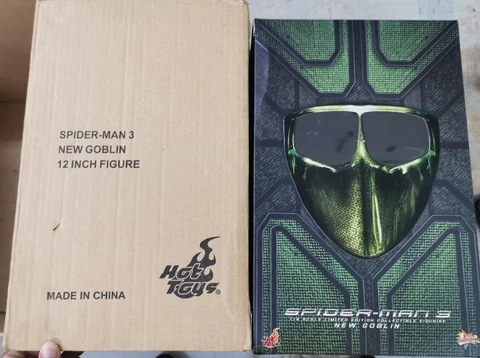 Hot Toys Spider-Man 3 New Goblin James Franco Figure Cover