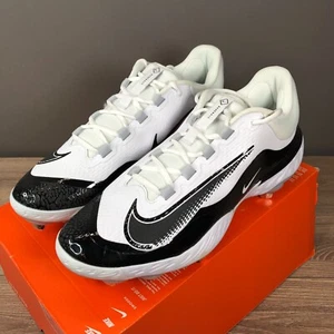 Nike Alpha Huarache Elite 4 niedrige Metall Baseball Stollen FD2745-101 Herren 14 NEU - Bild 1 von 10