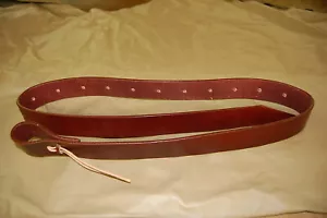 CINTURINO CRAVATTA LATIGO 72" PELLE PER SELLA CIRCONFERENZA 6 PIEDI MADE IN OUR SADDLE SHOP - Foto 1 di 1