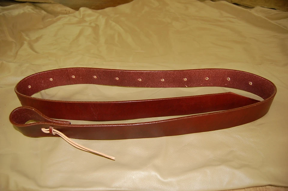 LATIGO TIE STRAP 72" LEATHER FOR SADDLE GIRTH 6 FEET  MADE IN OUR SADDLE SHOP - Image 1 of 1