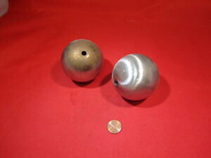 Steel Hollow Sphere / Balls 2.50" Diameter, 2 Pieces