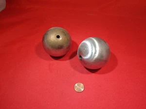 Steel Hollow Sphere / Balls 2.50" Diameter, 2 Pieces - Picture 1 of 11