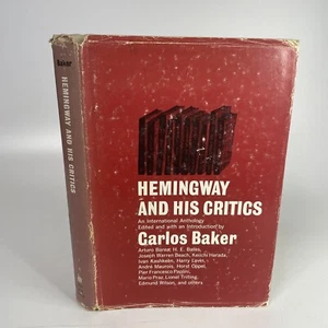 Hemingway and His Critics Hardcover - Picture 1 of 6