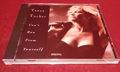 TANYA TUCKER-Can't Run From Yourself CD 1992 Liberty Nice Read Foto 1 de 4