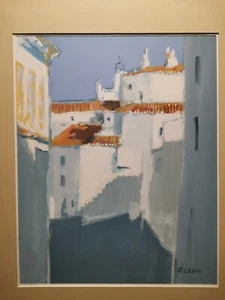René LEROY (né en 1931) pastel sur canson Portugal Lisbonne  - Imagen 1 de 9