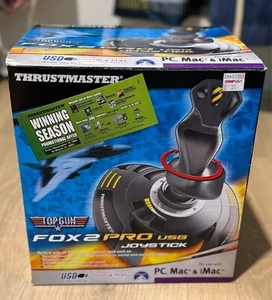 Thrustmaster Top Gun Fox 2 Pro USB Joystick - Unused - Original Box - Picture 1 of 8