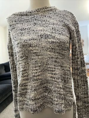 Suéter Xhilaration Gris Y Blanco Manga Larga Talla Grande Foto 1 de 4