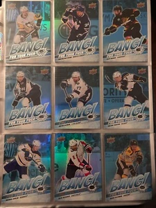 2024-25 Upper Deck Series 2 BANG! FOR YOUR PUCK- Complete Your Set - You Pick - Picture 1 of 6