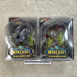 WORLD OF WARCRAFT WOW ACTION FIGURES SKEEVE SORROWBLADE ROTTINGHAM TOYS BUNDLE - Picture 1 of 15