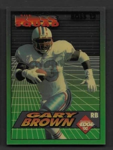1994 Collector's Edge Boss Squad #12 Gary Brown Houston Oilers - Picture 1 of 1