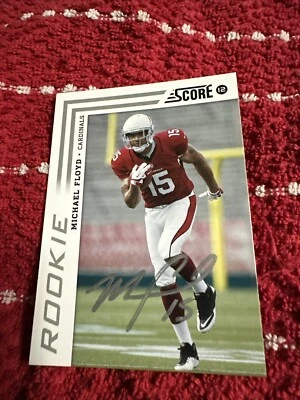 2012 Score Michael Floyd RC #356 Arizona Cardinals Autograph - Image 1 of 2