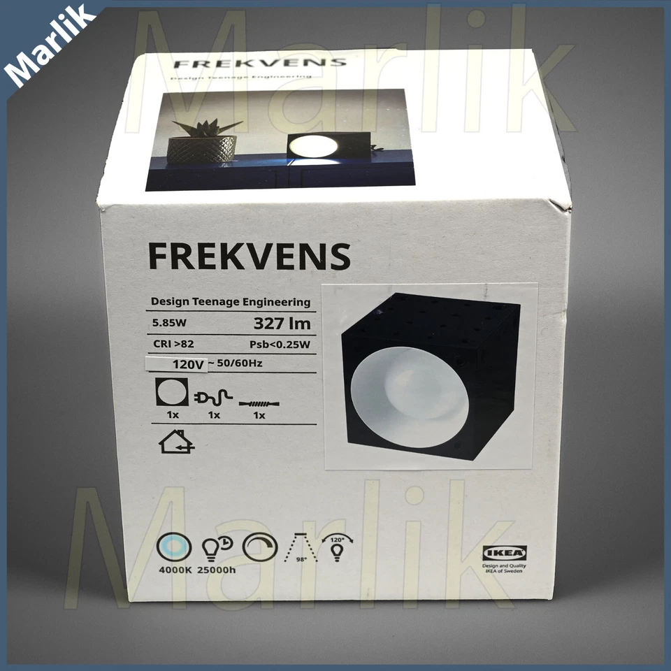 Ikea Frekvens x Teenage Engineering LED Spotlight for Speaker 504.203.67, NEW - Image 1 of 3