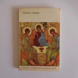 Ikonen Russische 1962 Victor Lasareff Kunst Malerei Religion Flammarion Unesco - Picture 1 of 12