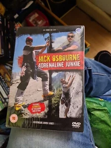 Jack Osbourne - Adrenaline Junkie (DVD, 2006) Adventure Thrill Seeker Cult - Foto 1 di 2